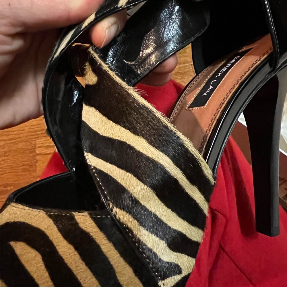 Only worn when trying on at the store